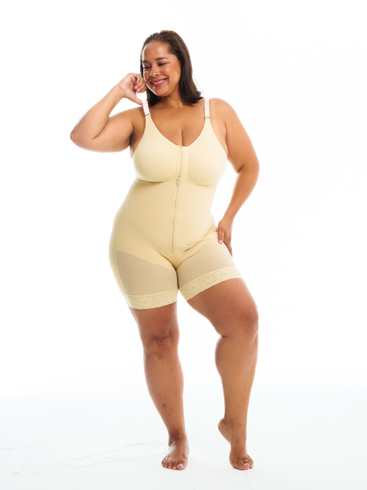 Full Zip Compression Bodysuit