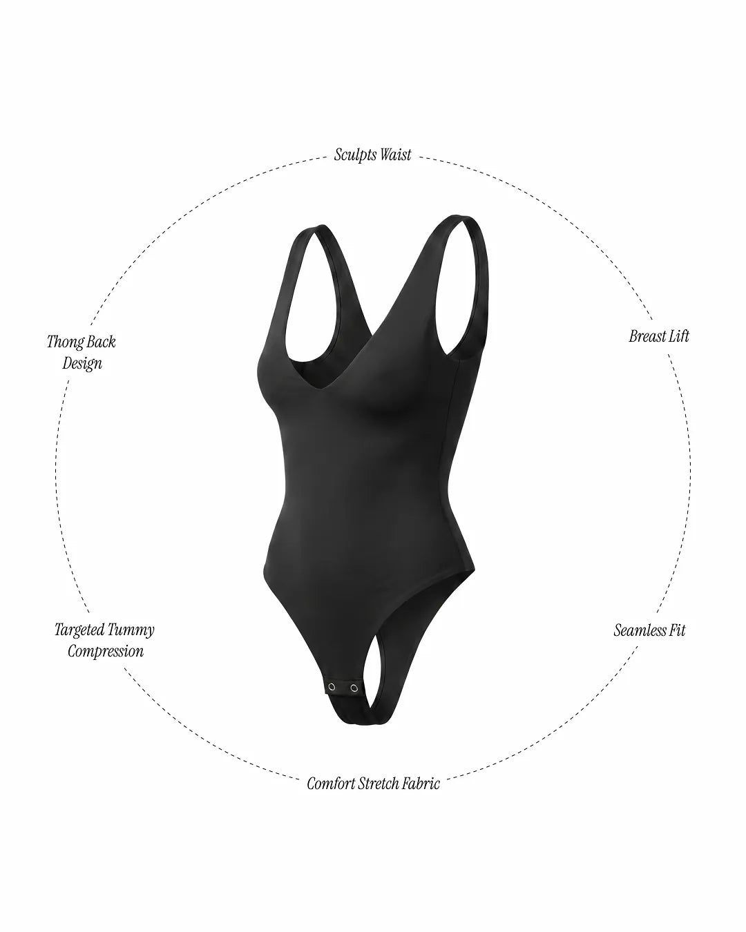 Seamless Sculpt Bodysuit | Midnight