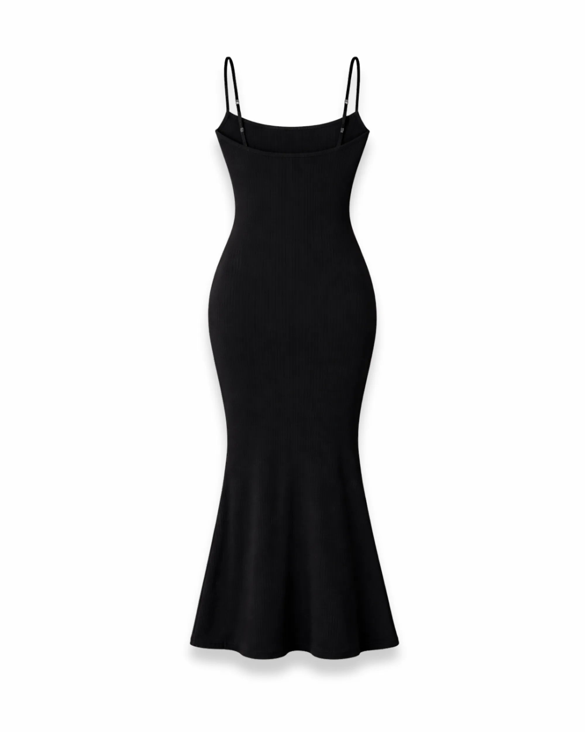 Luxe Ribbed Sculpting Slip Dress